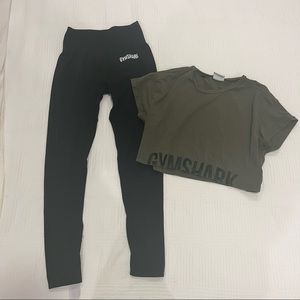 Gymshark Leggings and Shirt
